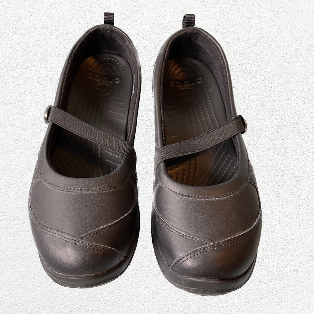 Crocs Juniper Mary Jane Flat Work Shoe